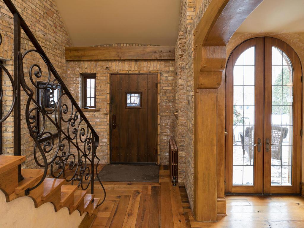 The entryway of the home at 2416 W Lake Of The Isles Parkway. 