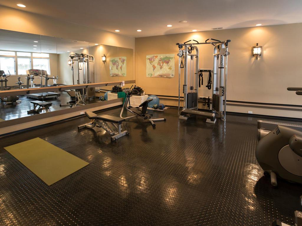 The home fitness center at 2416 W Lake Of The Isles Parkway.